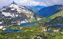 Mount Revelstoke National Park Kanada See Wälder Berge