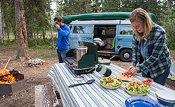Wohnmobil Ferien Kanada Einkaufen Essen